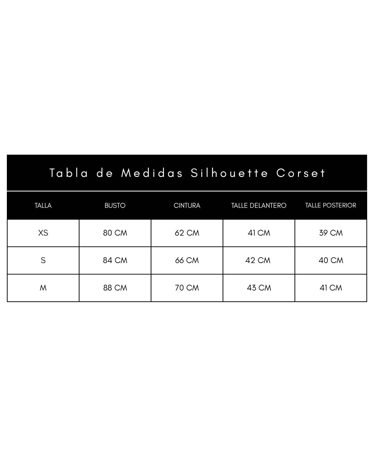 Silhouette Corset
